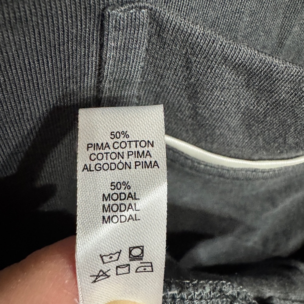 New! COSABELLA Banana Republic BELLA COTTON PAJAMA TOP XL gray - Picture 7 of 8